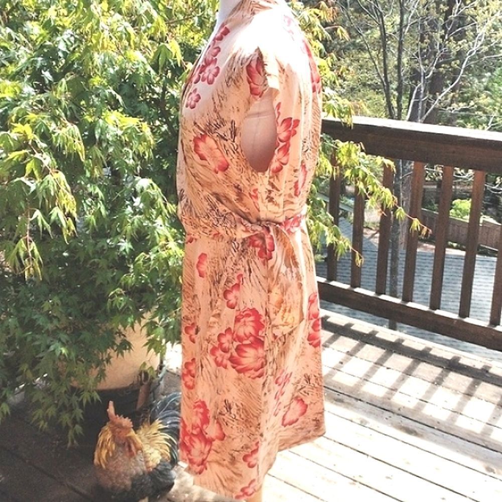 Valerie Stevens Vintage Silk Dress - Picture 4 of 15